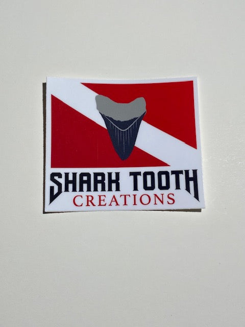 Shark Tooth Creations: Vinyl Logo Sticker